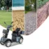 Scoo – Elektrisk mobilitetsscooter for eldre – Sammenleggbar, 4-hjuls, med svingbart sete - Bilde 2
